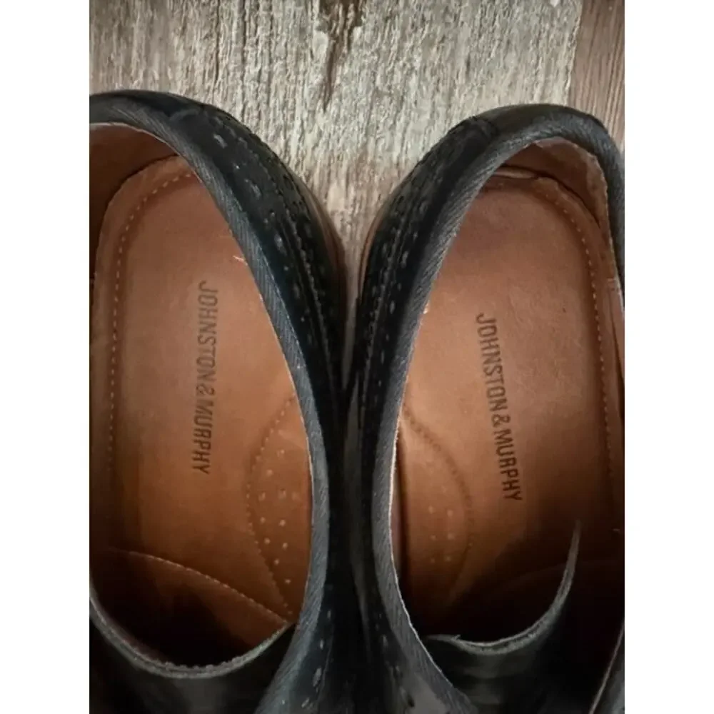 Johnston & Murphy Men’s Wingtip Dress Shoes 20-2231 Size 10M EUC